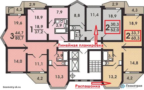 Ремонт квартиры серии П 44 Т